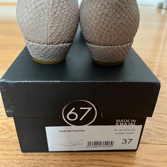 Free People Sixty Seven Suama Taupe Shoe - Picture 3 of 6